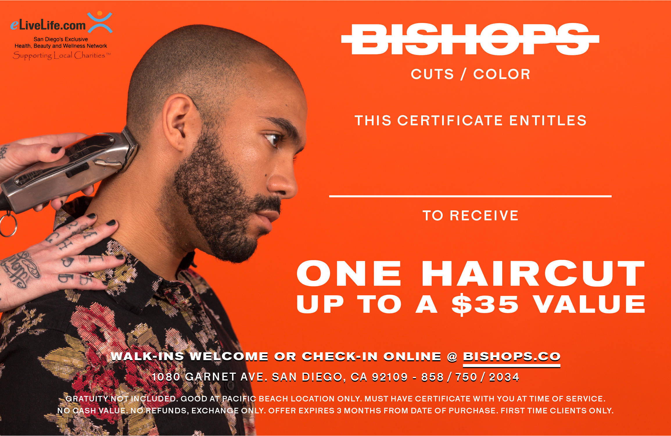 Hair Care :: BISHOPS CUTS/COLOR ONE HAIRCUT - Elivelife - San Diego's Best  Spa Deals